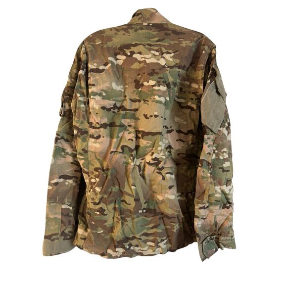 US ARMY Combat Uniform Coat Adult Medium Regular Camo Insect Repellent Jacket - Picture 4 of 5